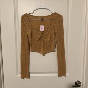 NWT wild fable corset top
